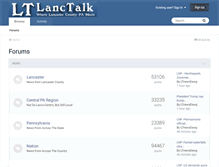 Tablet Screenshot of lanctalk.com